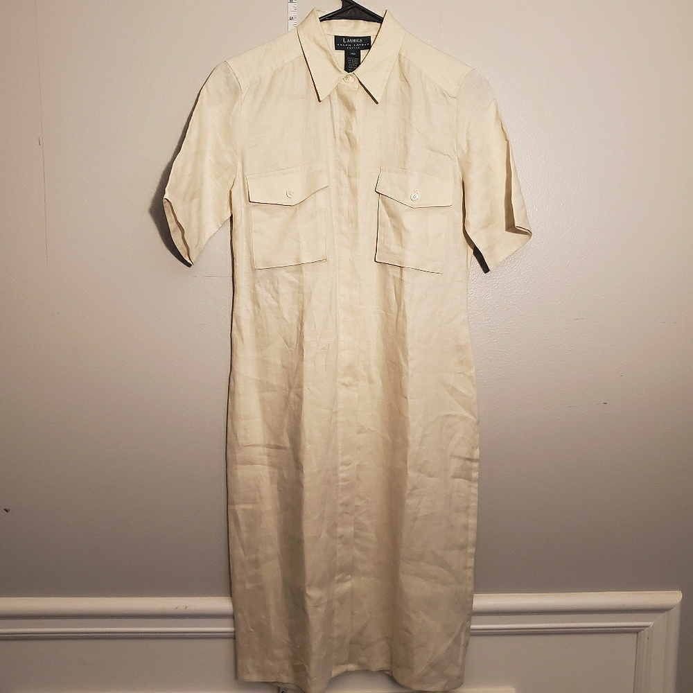 Lauren Ralph Lauren 100% linen dress